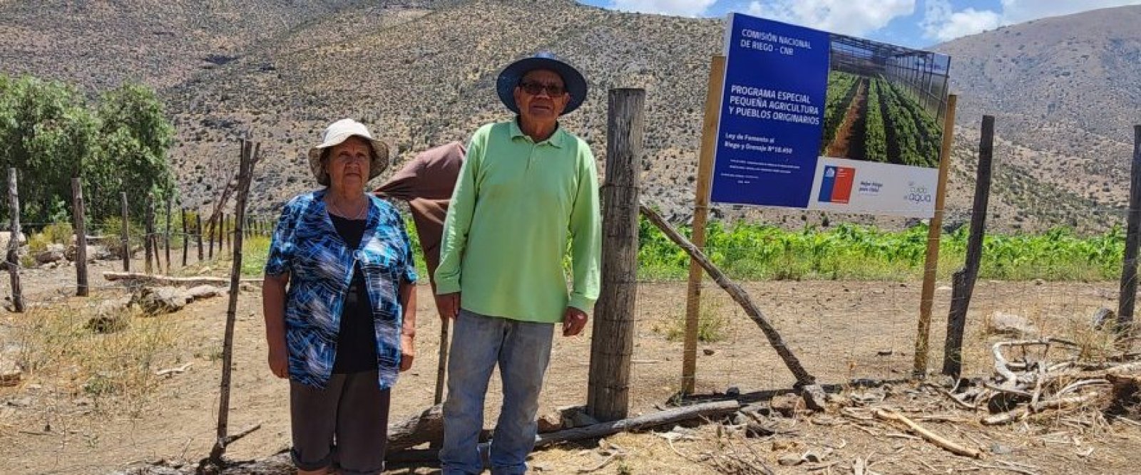 Agricultora salamanquina optimiza el riego de sus cultivos